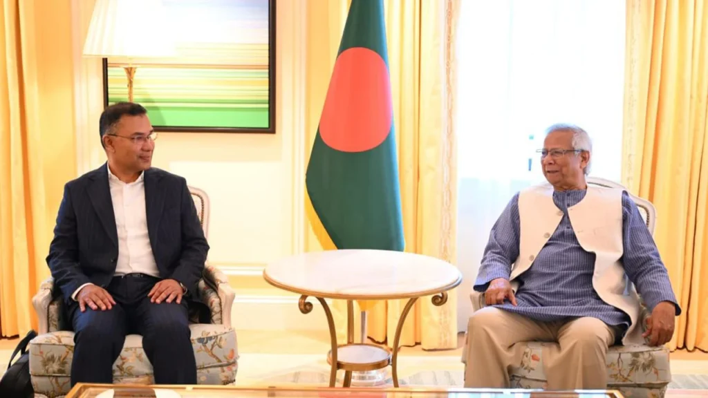 বৈঠকটি ছিল ঐতিহাসিক, জাতিকে দিকনির্দেশনা দেবেন খালেদা জিয়া ও ড. ইউনূস: তারেক রহমান