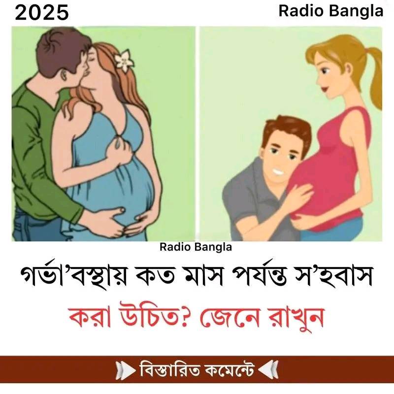 গর্ভা’বস্থায় কত মাস পর্যন্ত স’হবাস করা উচিত? জেনে রাখুন